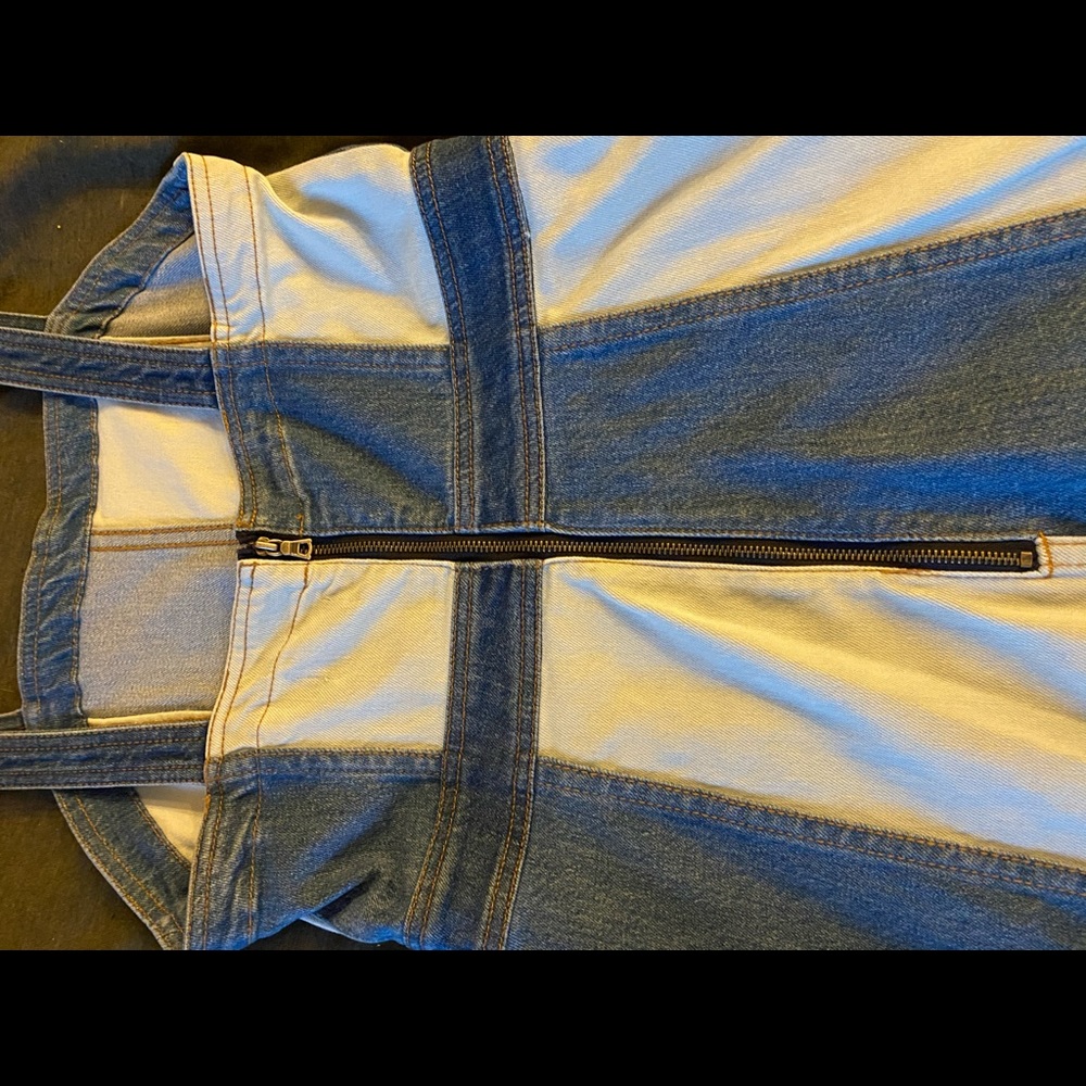 NWOT Alice & Olivia Jamiee Denim Dress size 4